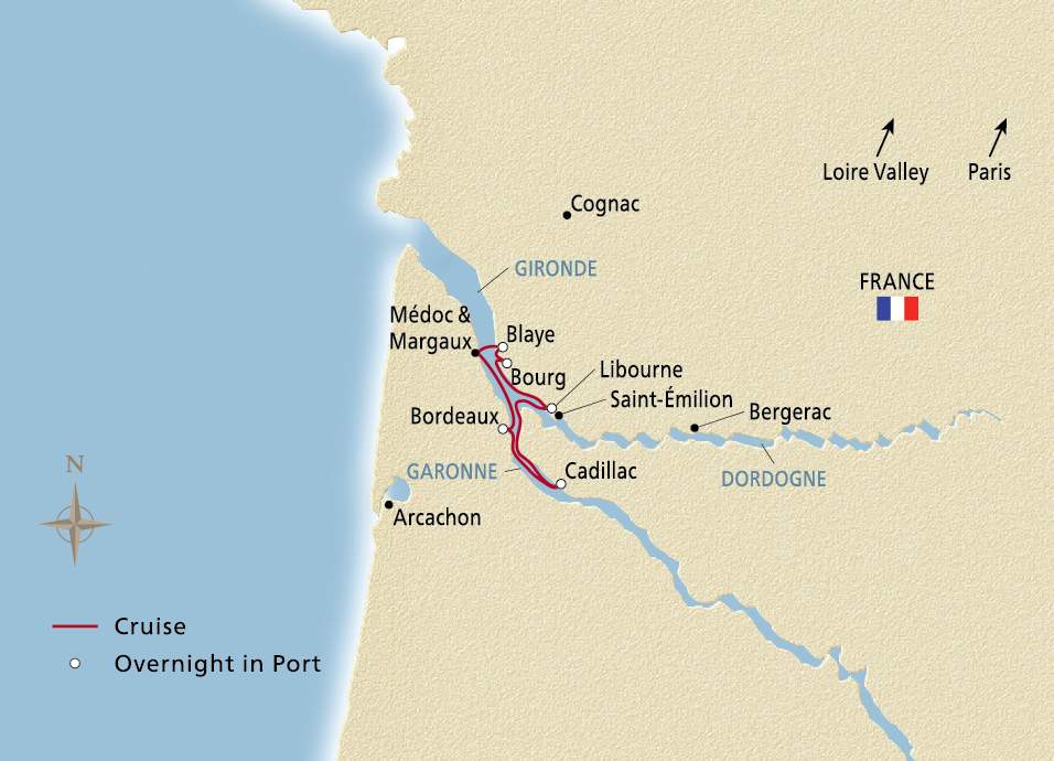 Châteaux, Rivers & Wine 2023 Bordeaux River Cruise Viking River